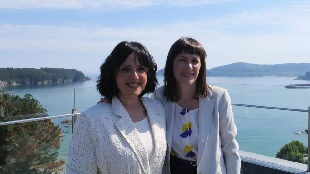 Iria Cotelo e Ana Pont&oacute;n