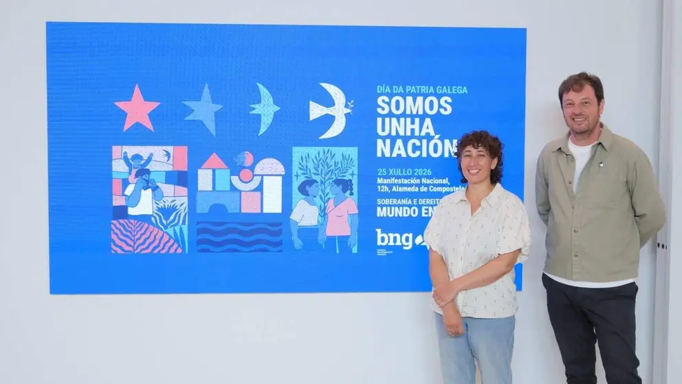 Luc&iacute;a L&oacute;pez e Xavier Campos