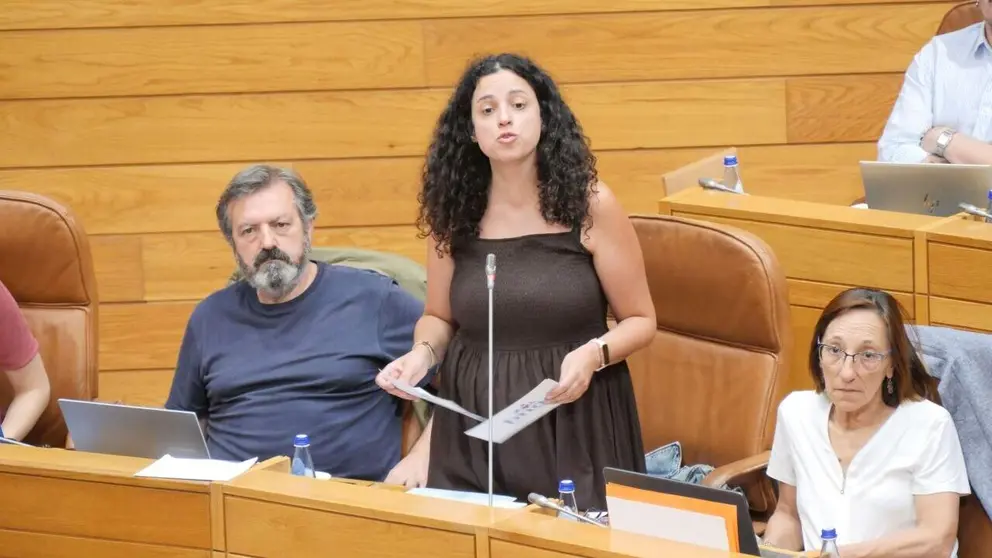 Lu&iacute;s Bar&aacute;, Noa Presas e Rosana P&eacute;rez