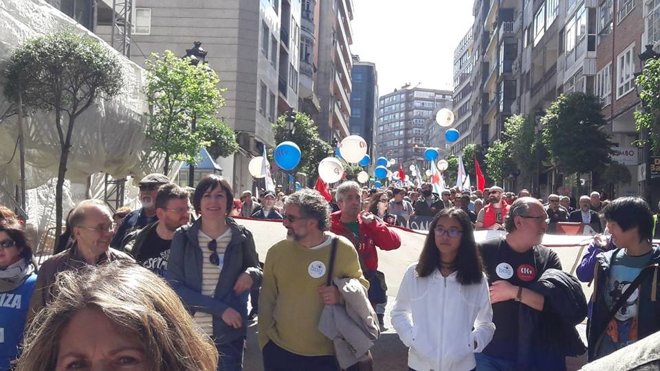 1 de maio en Vigo