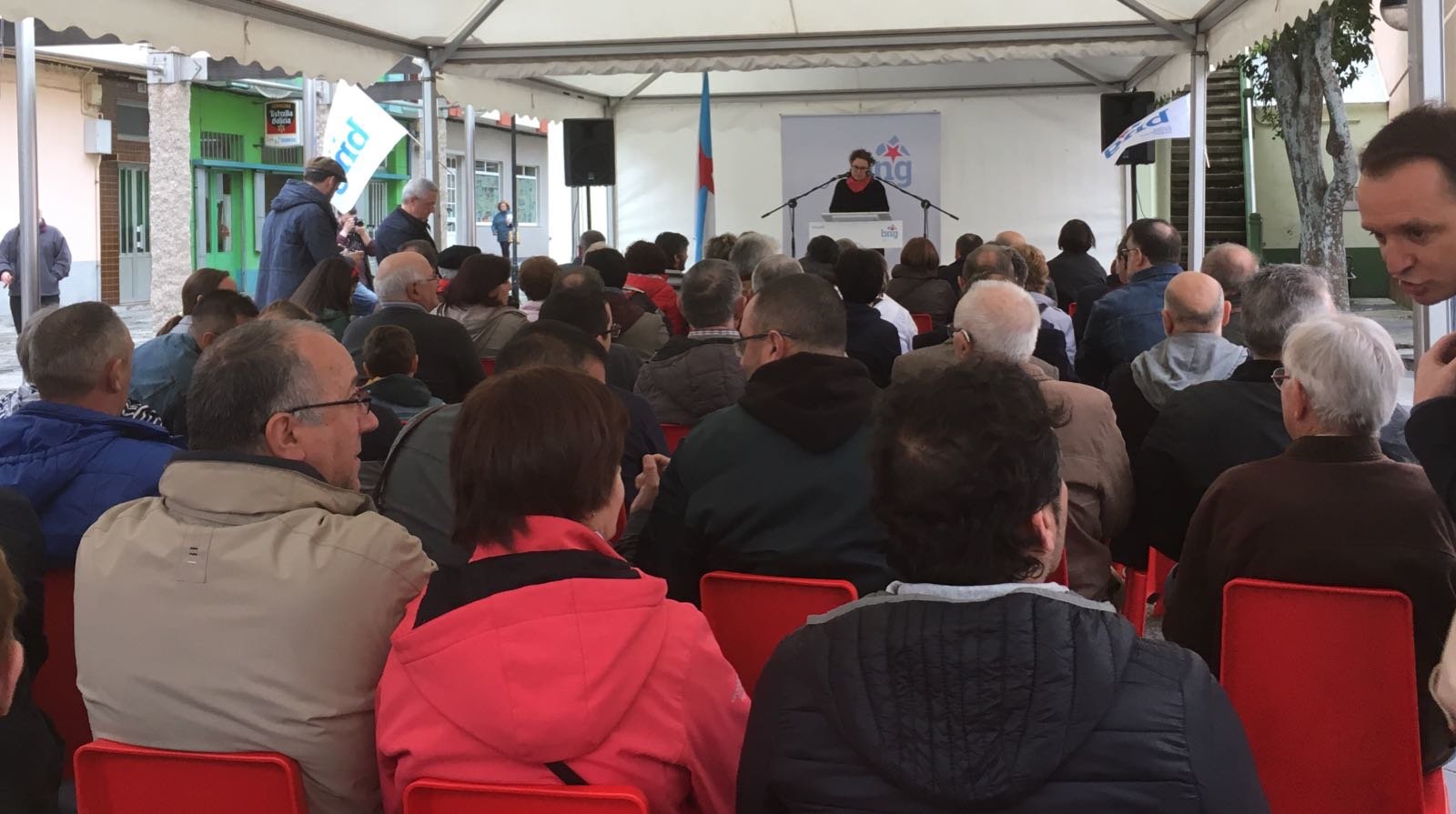 Acto público en Fene 
