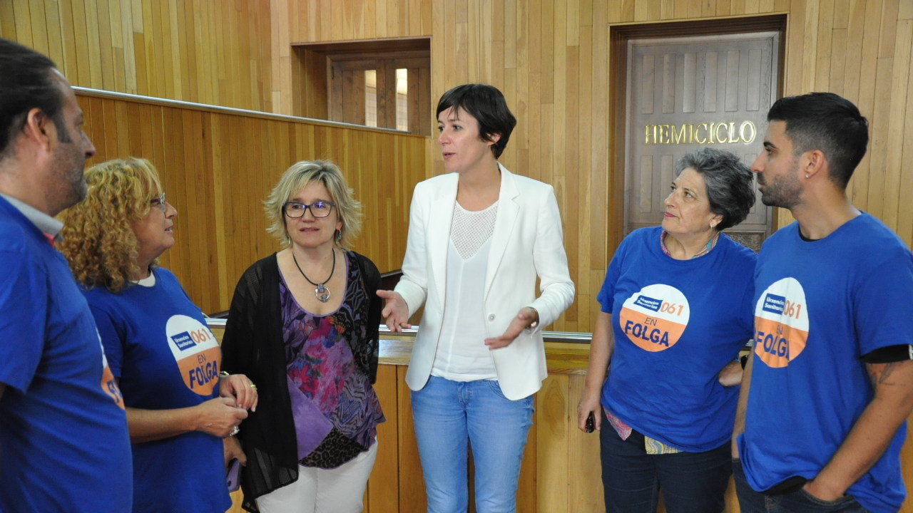 Montse Prado e Ana Pontón co 061