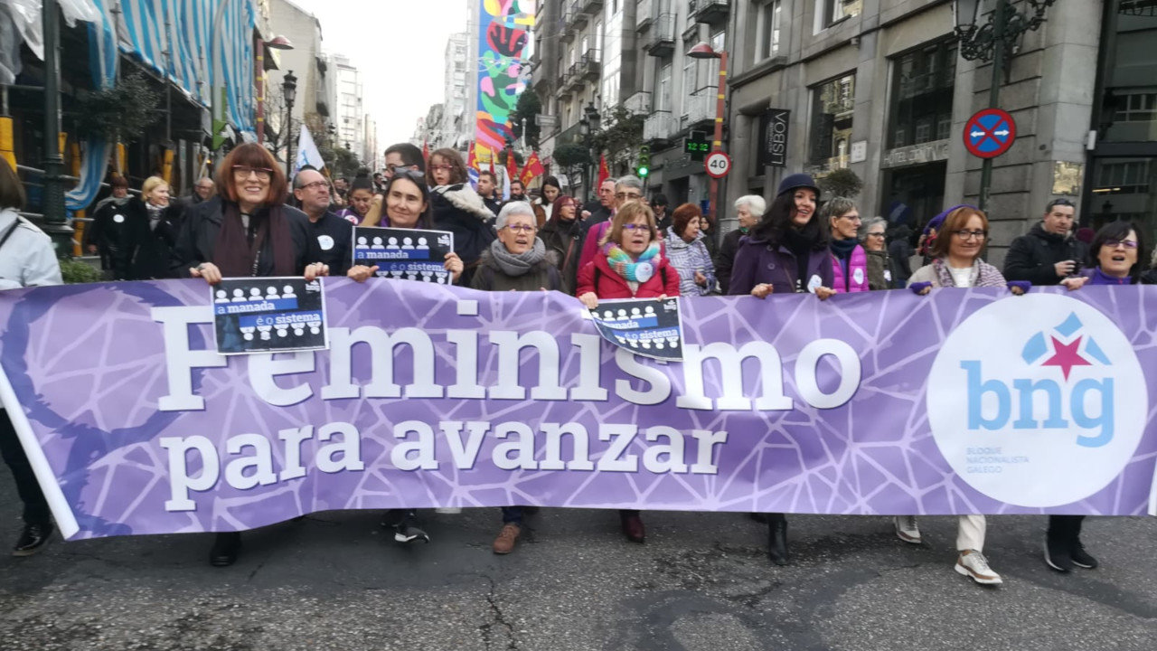 Manifestación de Vigo