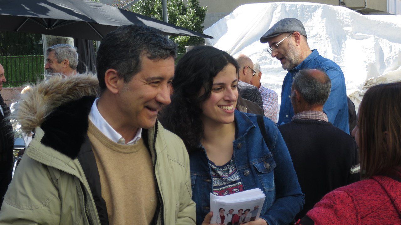 Iago Tabarés e Noa Presas
