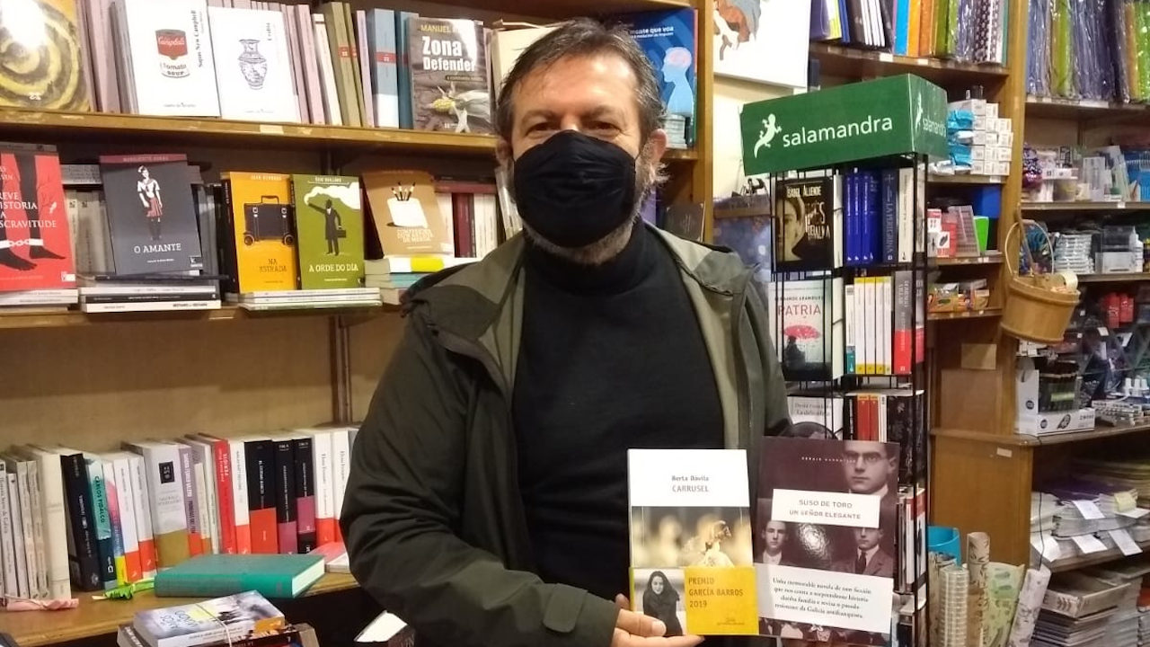 Luís Bará libraría Seixas Pontevedra