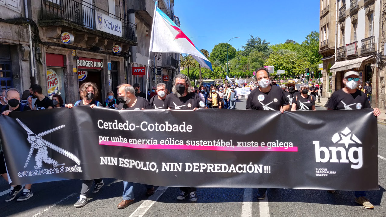 Manifestación eólicos