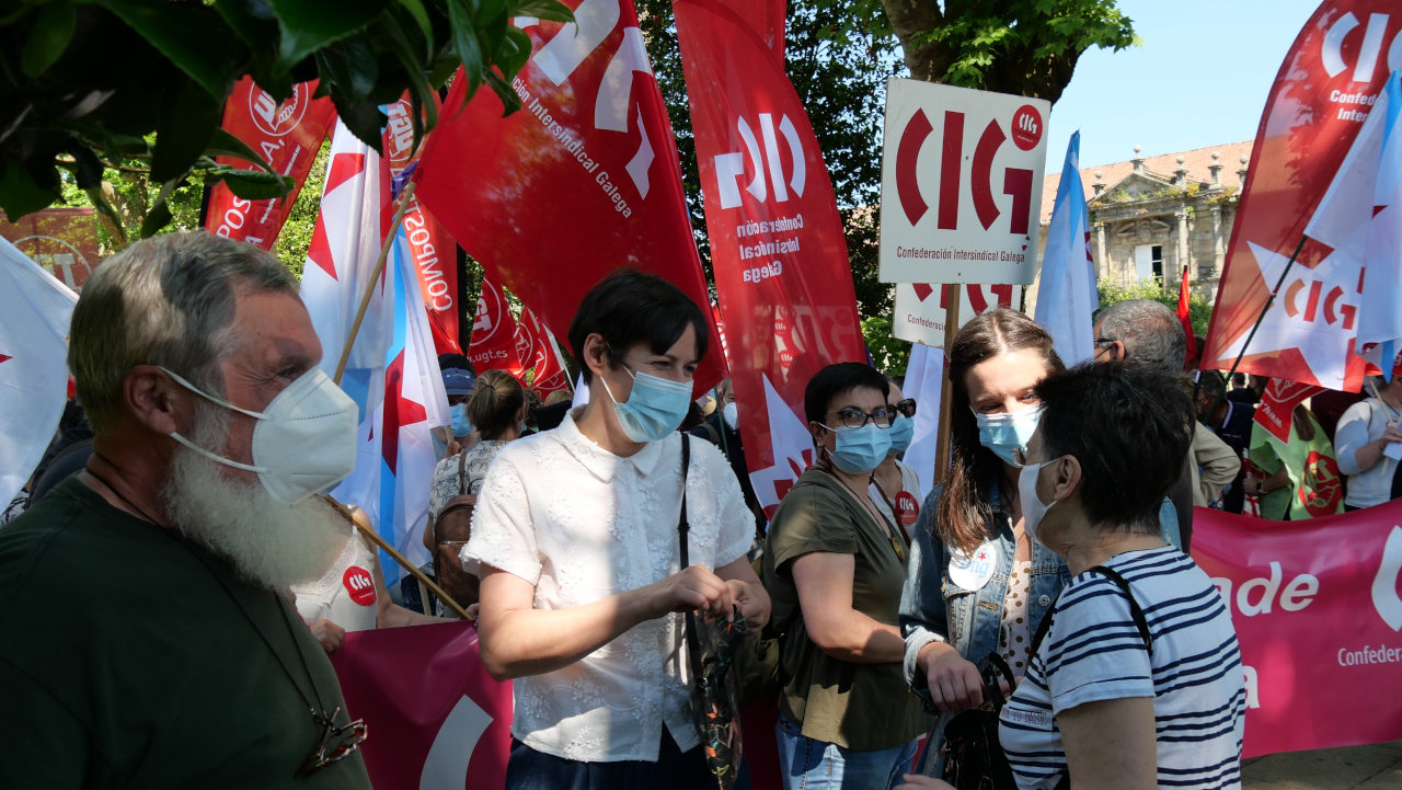 Manifestación universidade