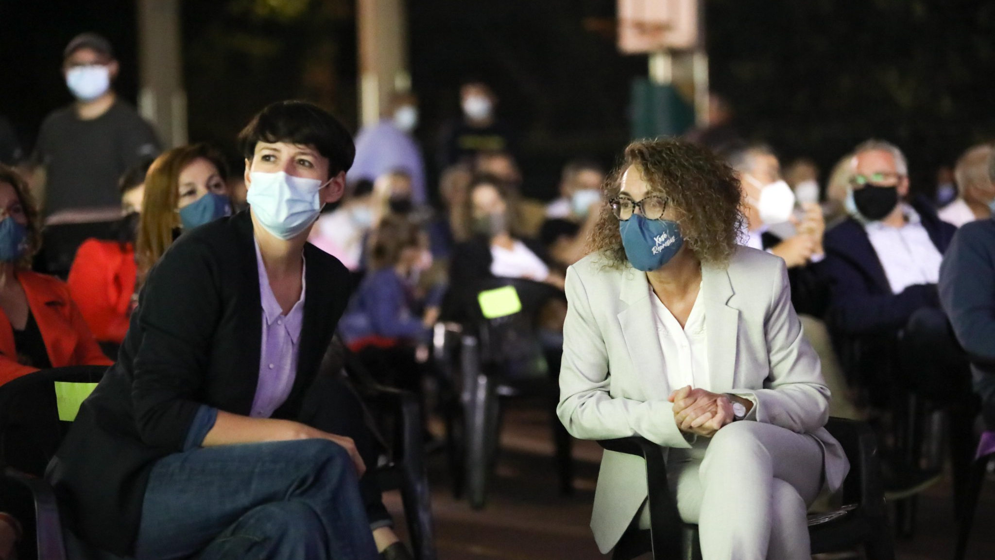 Ana Pontón e Cristina Fernández