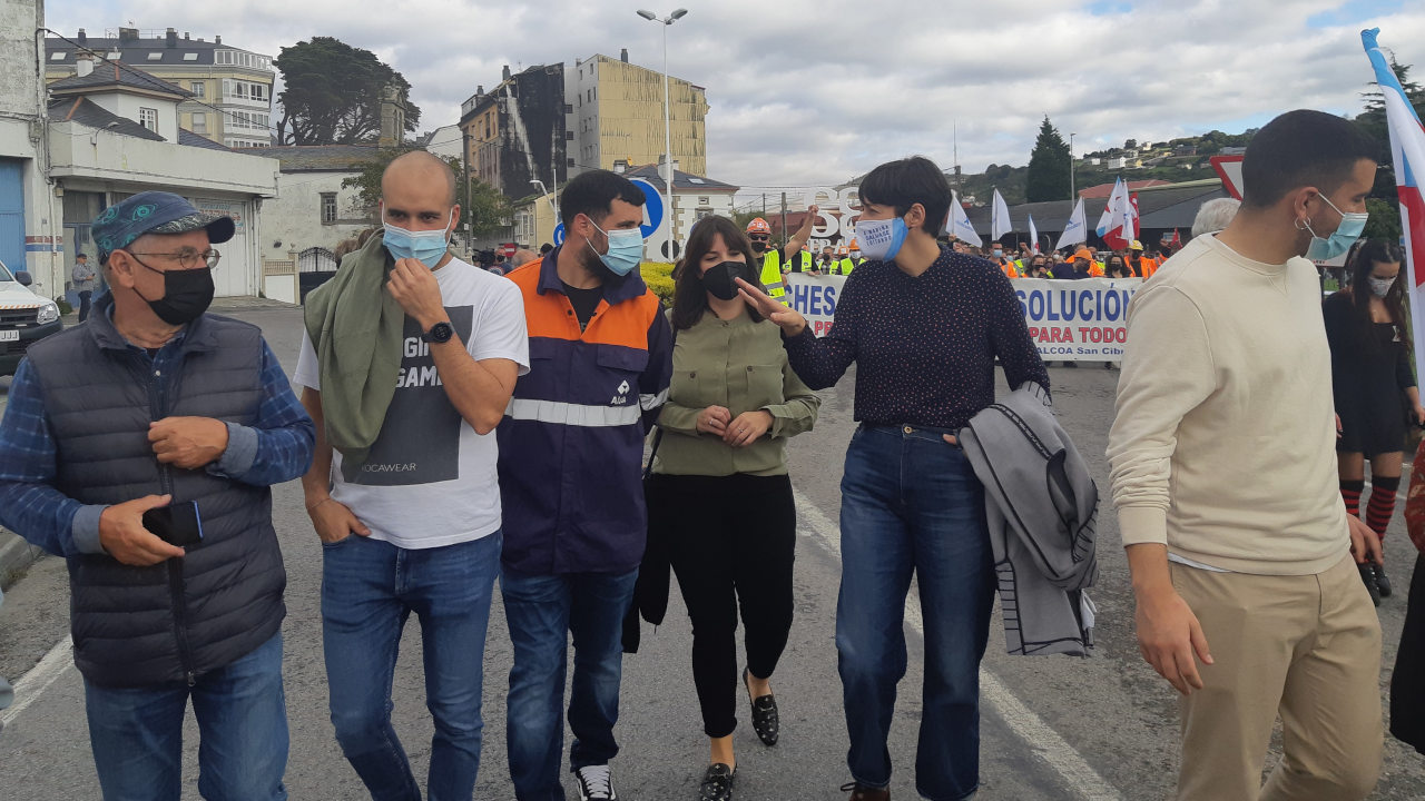 Manifestación polo futuro da Mariña