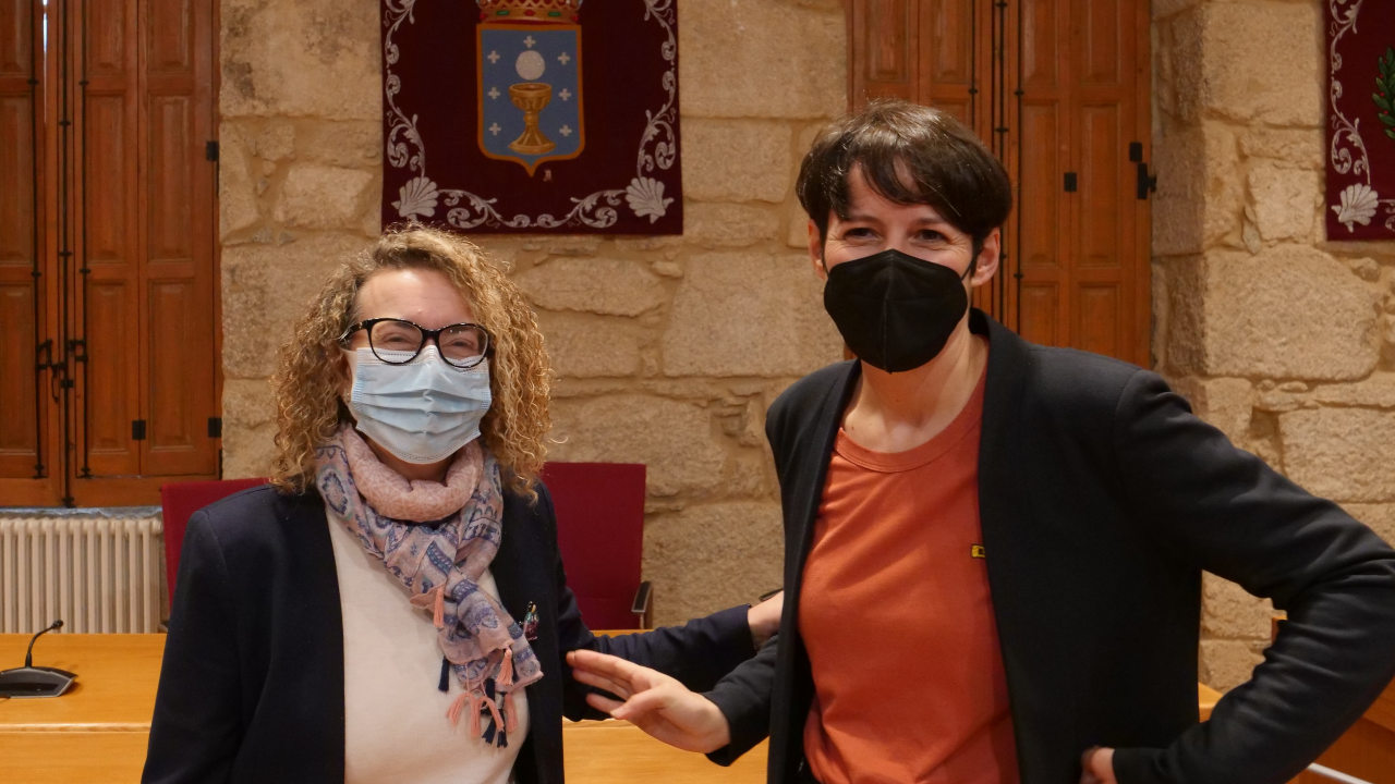 Cristina Fernández e Ana Pontón