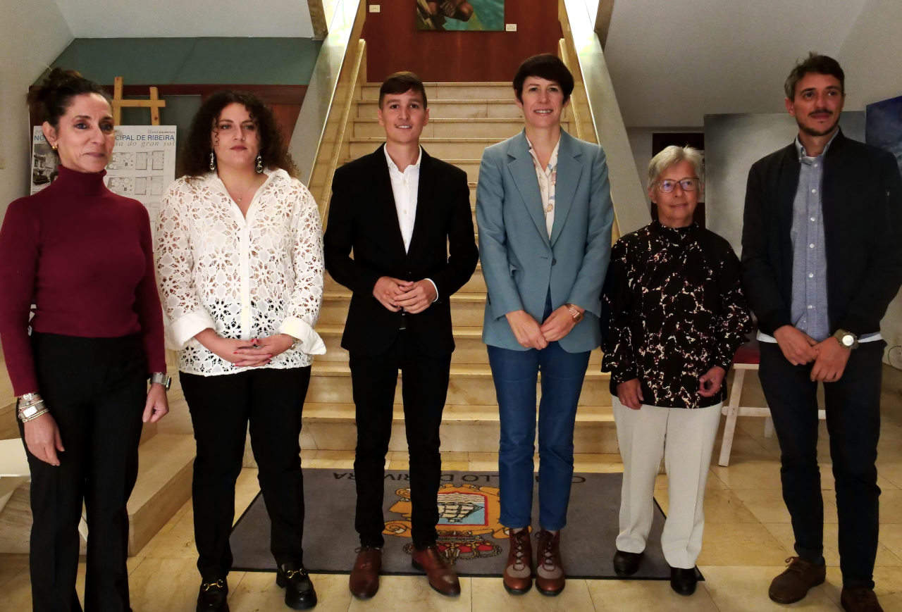 Ana Pontón co grupo municipal