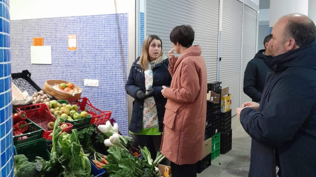 Ana Pontón e unha praceira