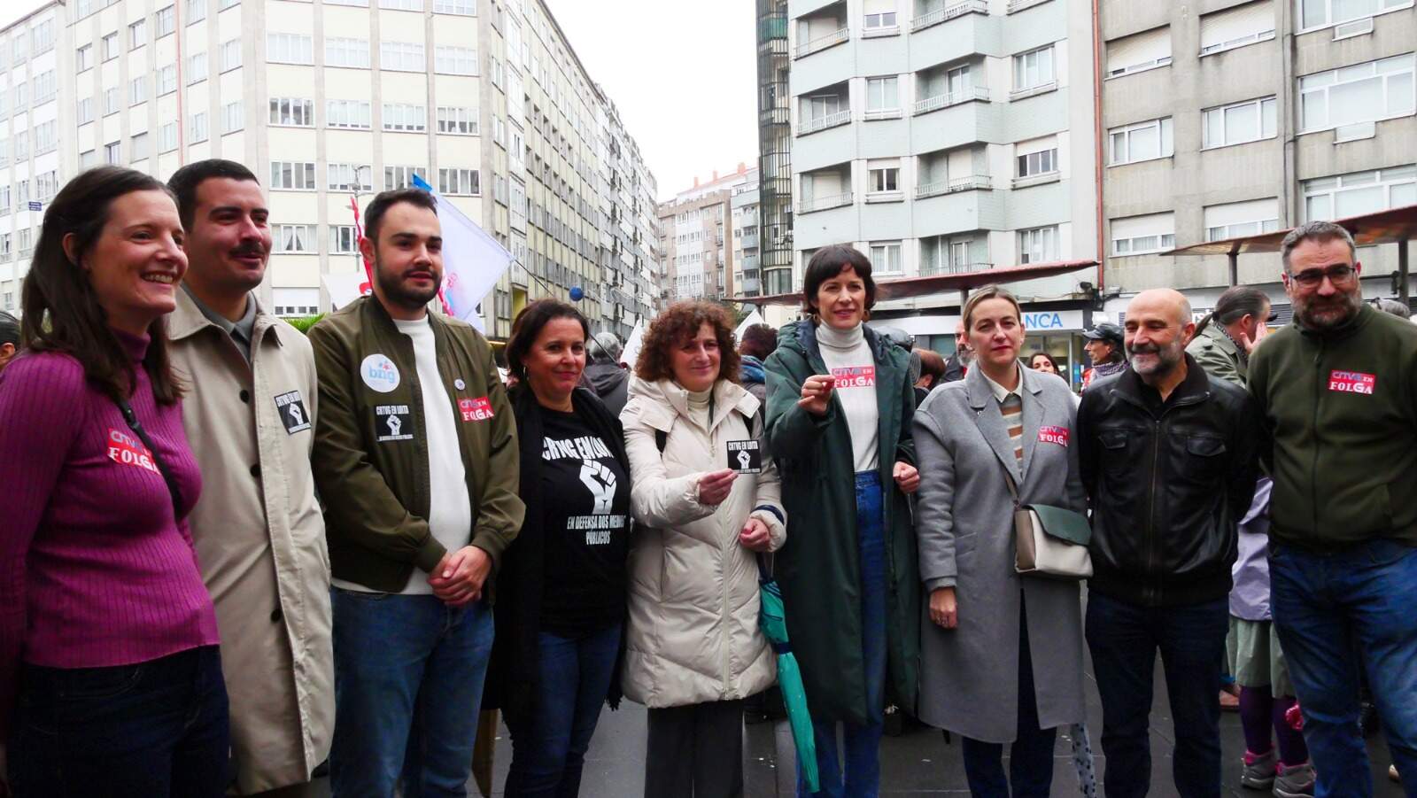 Manifestación CRTVG