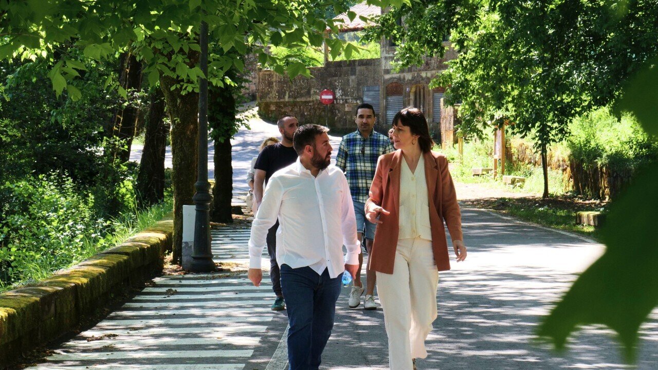 Visita de Ana Pontón Mondariz-Balneario