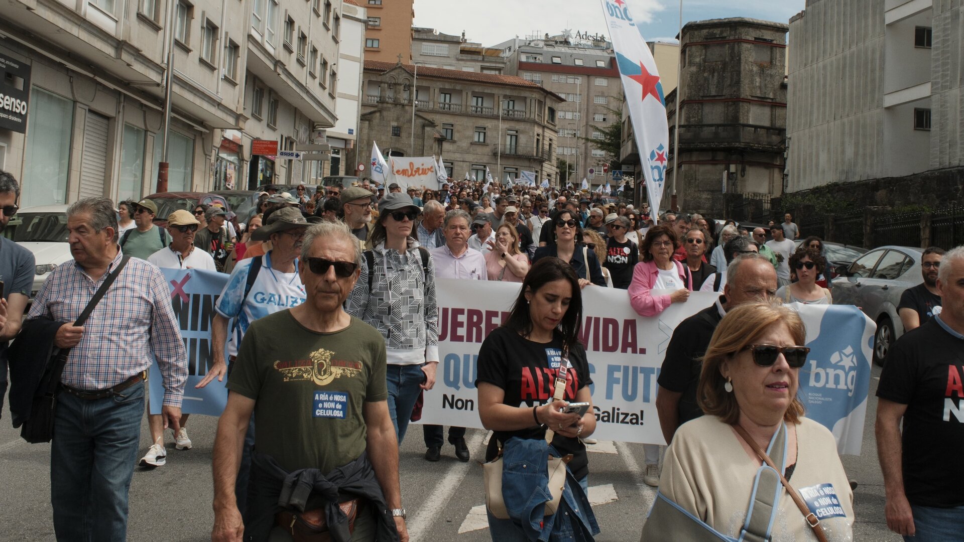 Manifestación Ence-Altri