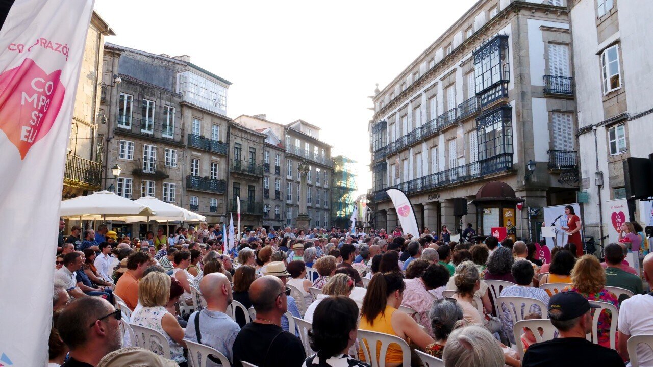 Acto en Santiago de Compostela 