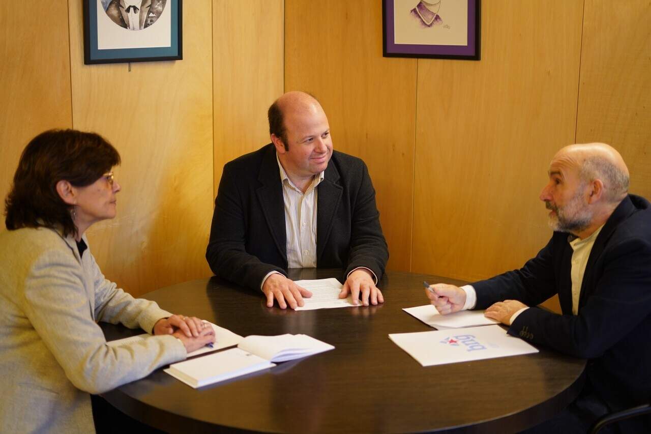 Carme da Silva, Manuel Fariña e Néstor Rego
