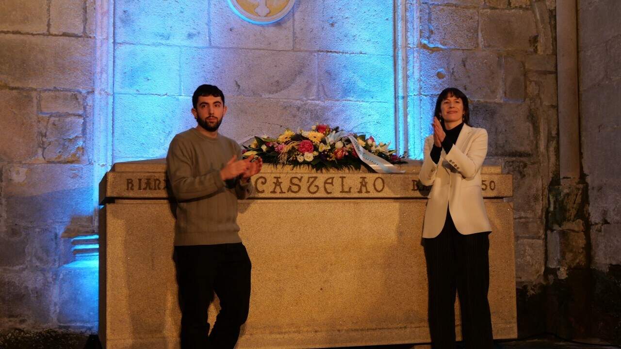 Artai Gavilanes e Ana Pontón