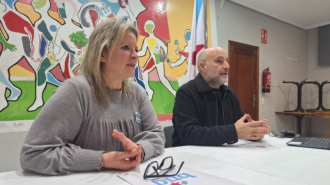 Sandra Permui e Néstor Rego