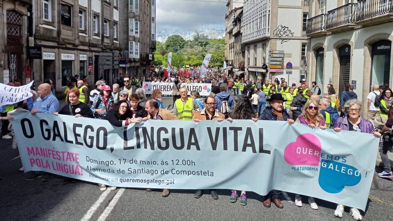 Manifestación Queremos Galego