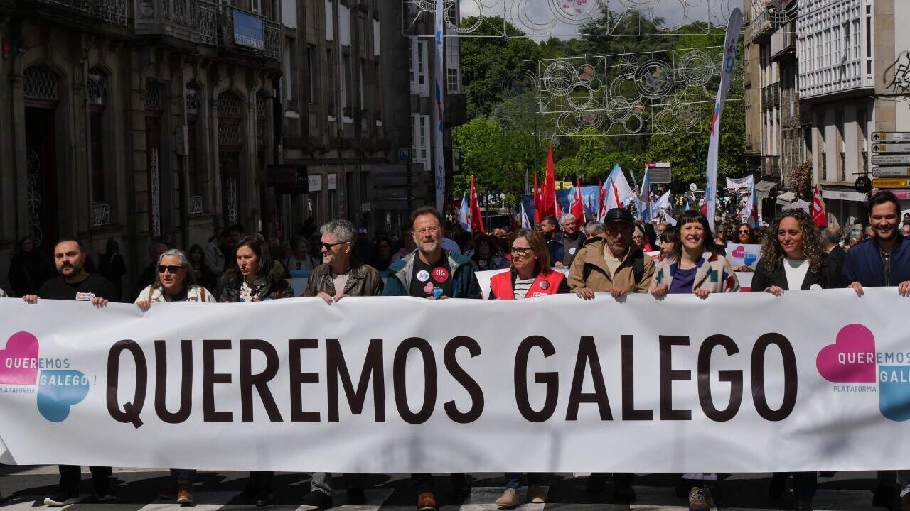 Manifestación Queremos Galego