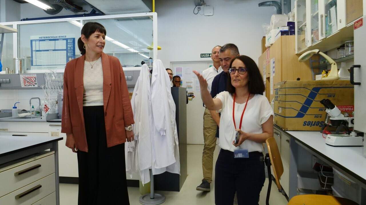 Ana Pontón visita o CIQUS