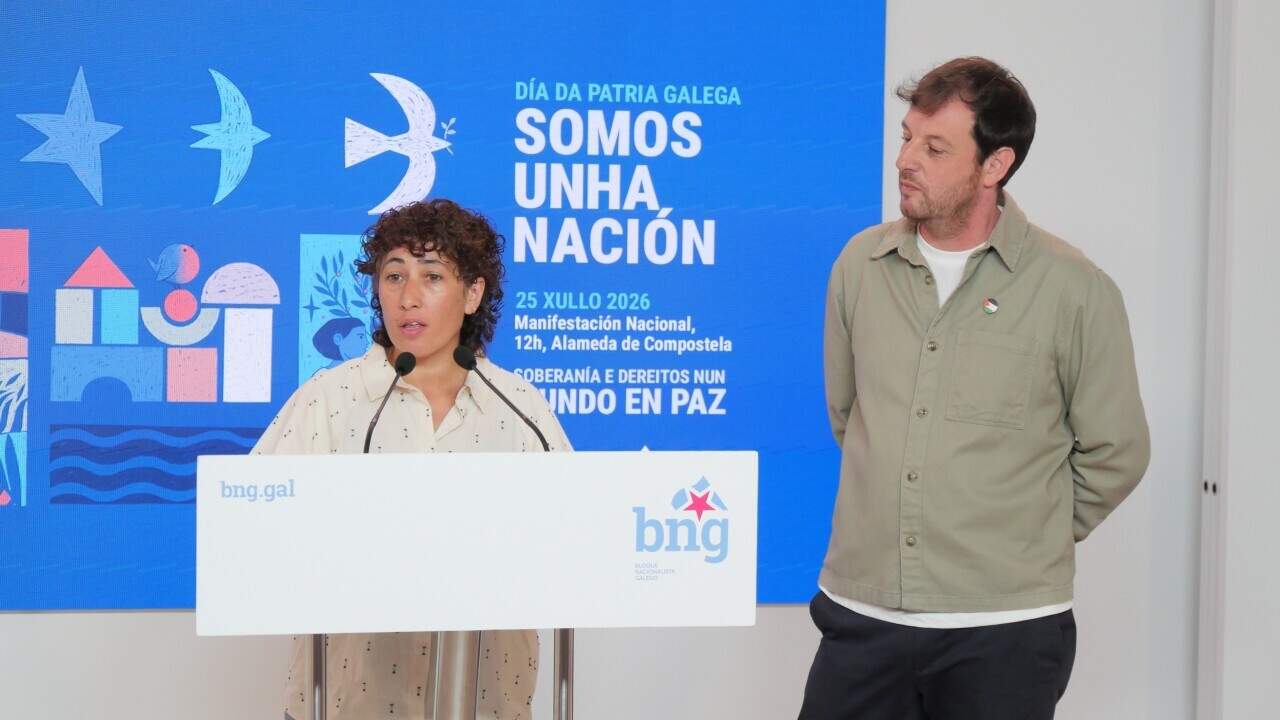 Lucía López e Xavier Campos 
