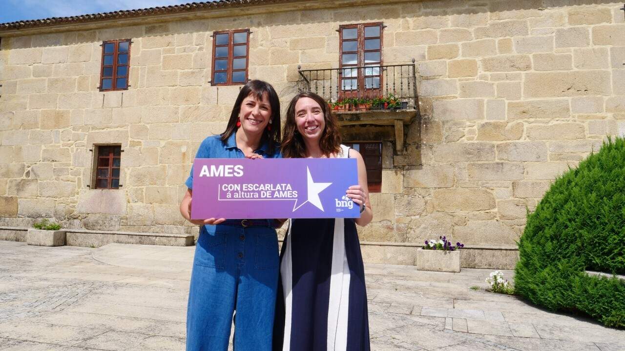 Ana Pontón e Escarlata Pampín